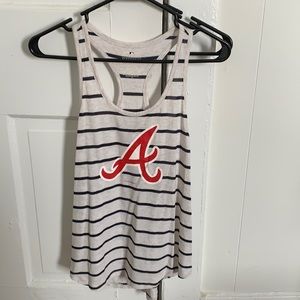 Flowy racerback Atlanta Braves tank top
